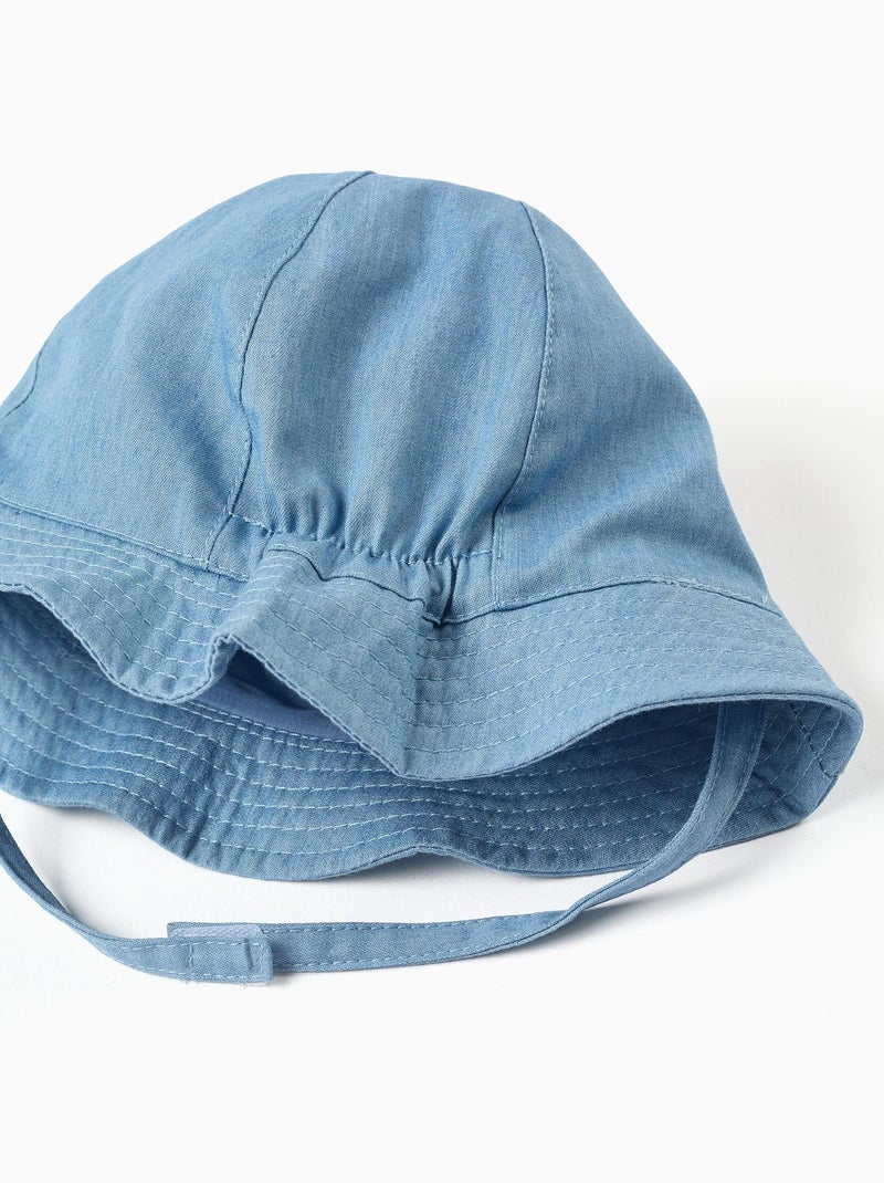 Cappello in denim con fiocco decorativo Blu Blu - Kiabi