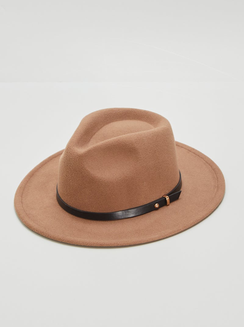 Cappello in feltro MARRONE - Kiabi