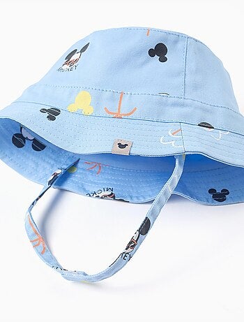 Cappello in saffiano con motivo Mickey