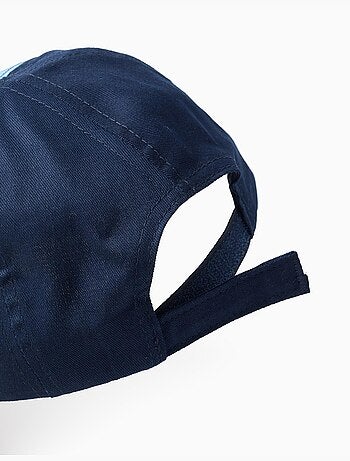 Cappello in saffiano di cotone con stampa Mickey