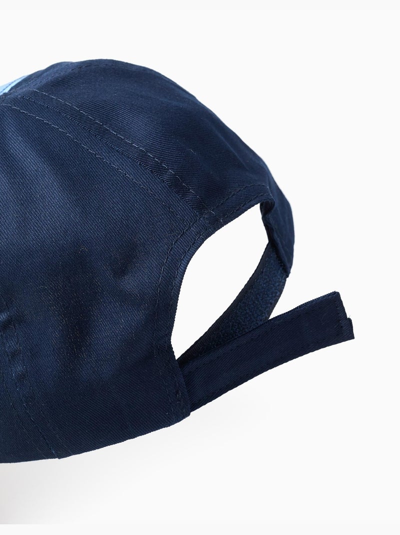 Cappello in saffiano di cotone con stampa Mickey Blu scuro - Kiabi