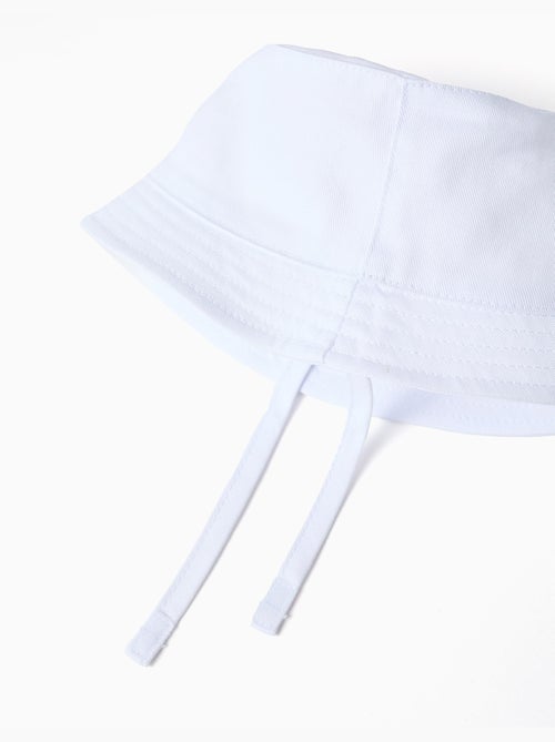 Cappello in twill con cinturini laterali - Kiabi