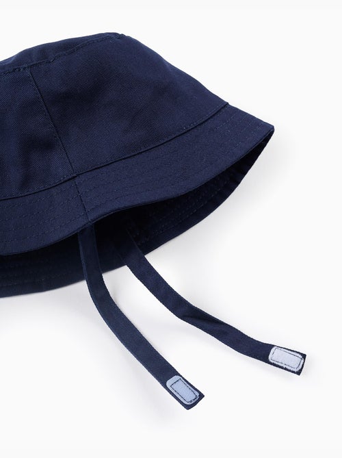 Cappello in twill con cinturini laterali - Kiabi