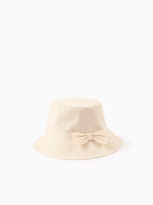 Cappello in twill con fiocco applicato - Kiabi