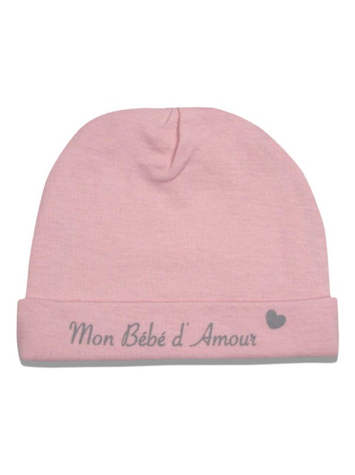 Cappello neonato "Mon Bébé d'Amour" LES CHATOUNETS - Kiabi