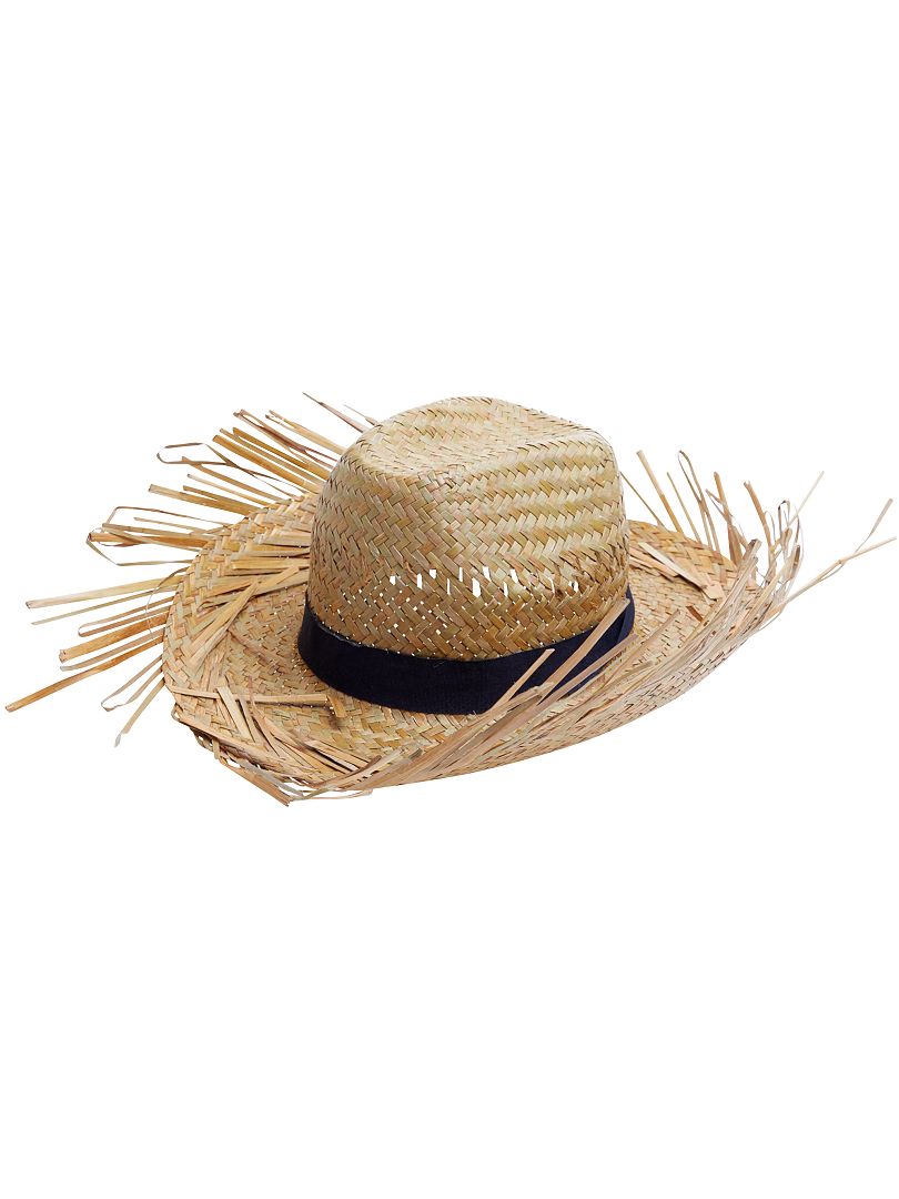 Cappello paglia beige - Kiabi