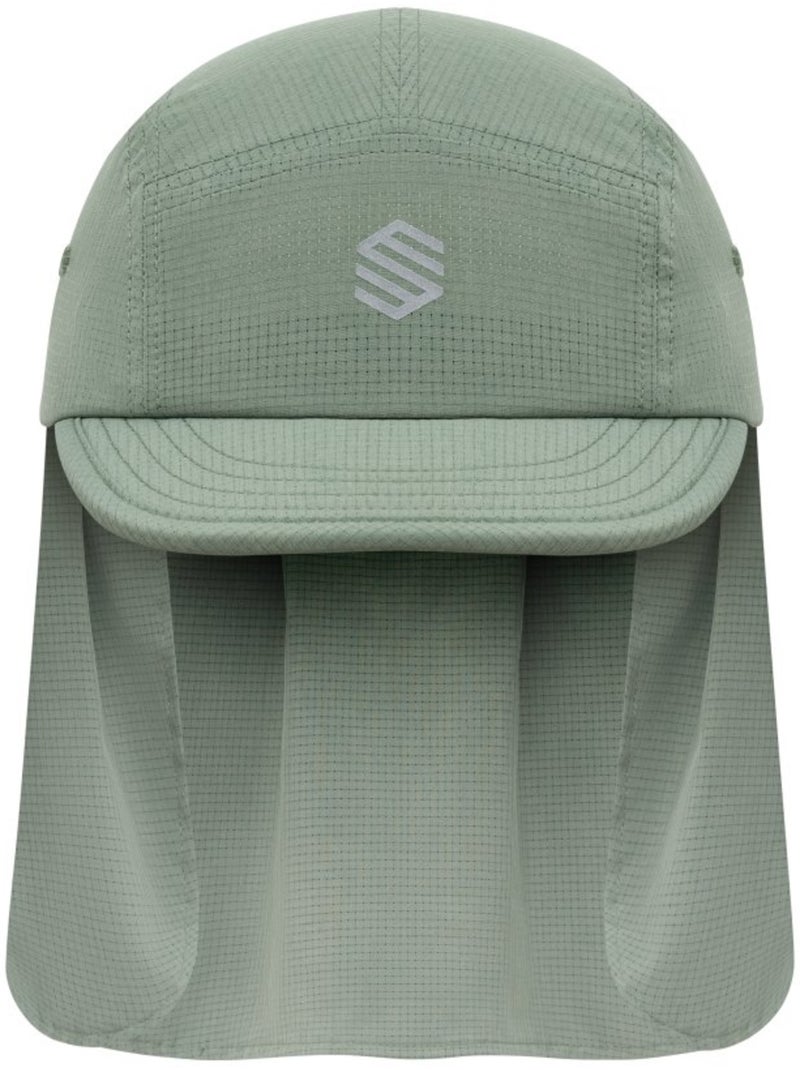 Cappello parasole da trail running escursionismo uomo e donna toubkal Verde - Kiabi