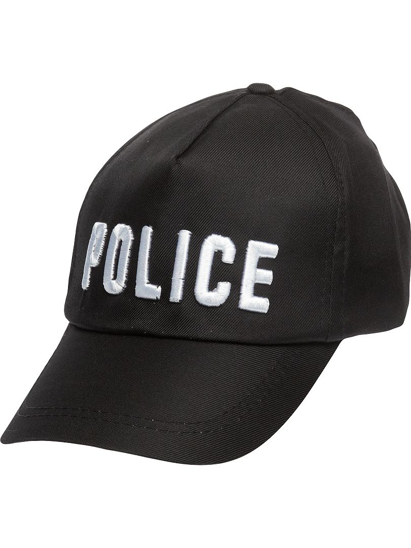 Cappello polizia nero - Kiabi