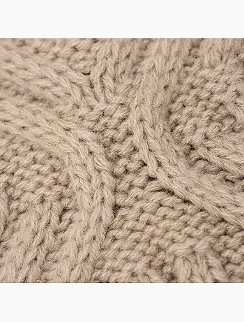 Cappello, sciarpa e guanti - set completo fitness uomo e donna triad sand brown