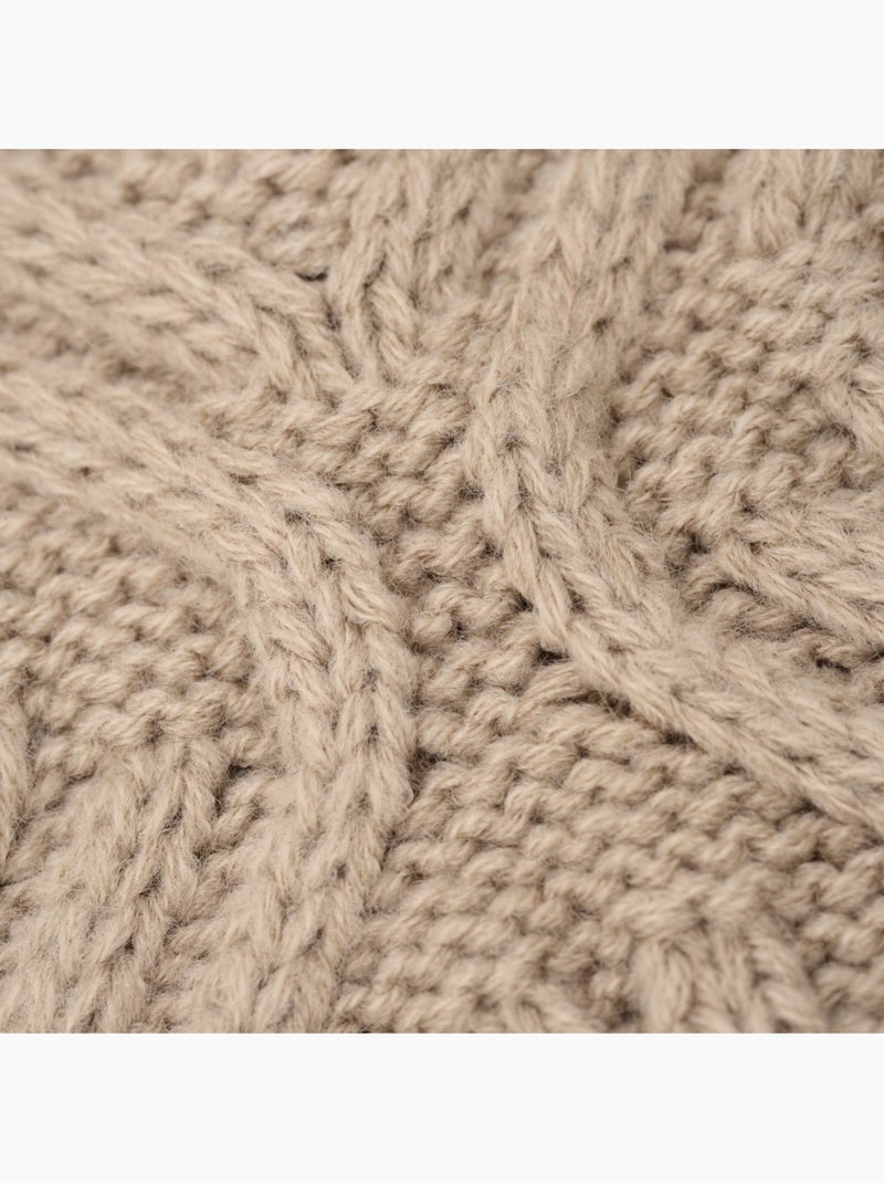Cappello, sciarpa e guanti - set completo fitness uomo e donna triad sand brown Beige - Kiabi