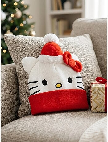 Cappello tricot morbido bambino hello kitty sanrio