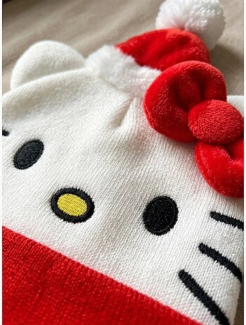 Cappello tricot morbido bambino hello kitty sanrio