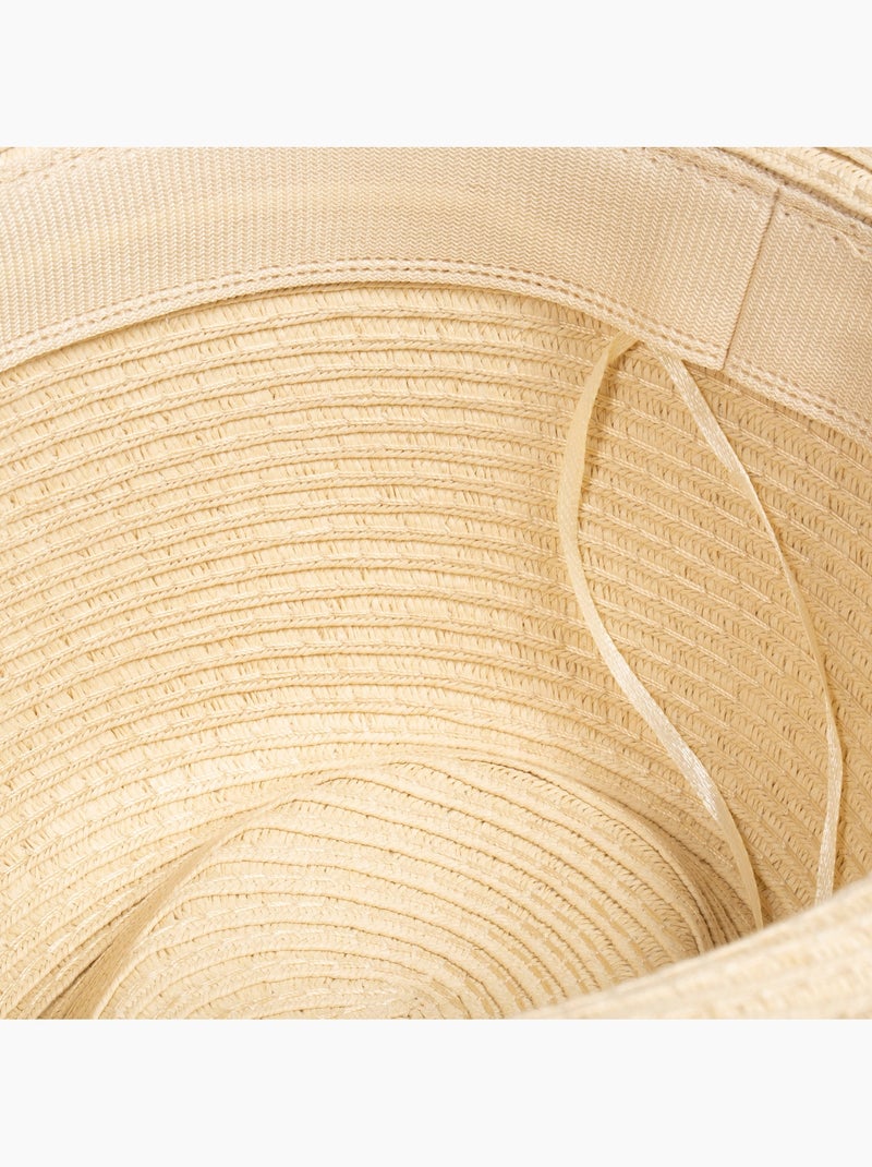 Cappello trilby, fascia regolabile donna Nero Bianco - Kiabi
