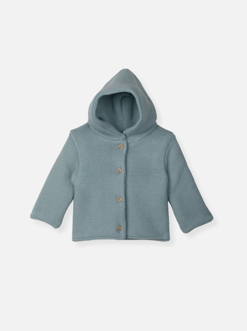 Cappottino neonato in cotone - collezione «petits chats» - Kiabi