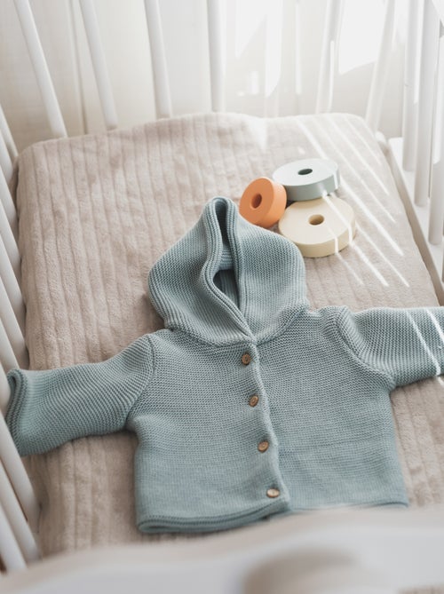 Cappottino neonato in cotone - collezione «petits chats» - Kiabi