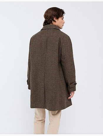 Cappotto a quadri, mo fashion