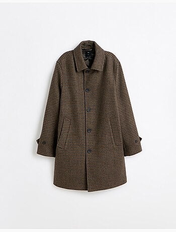 Cappotto a quadri, mo fashion