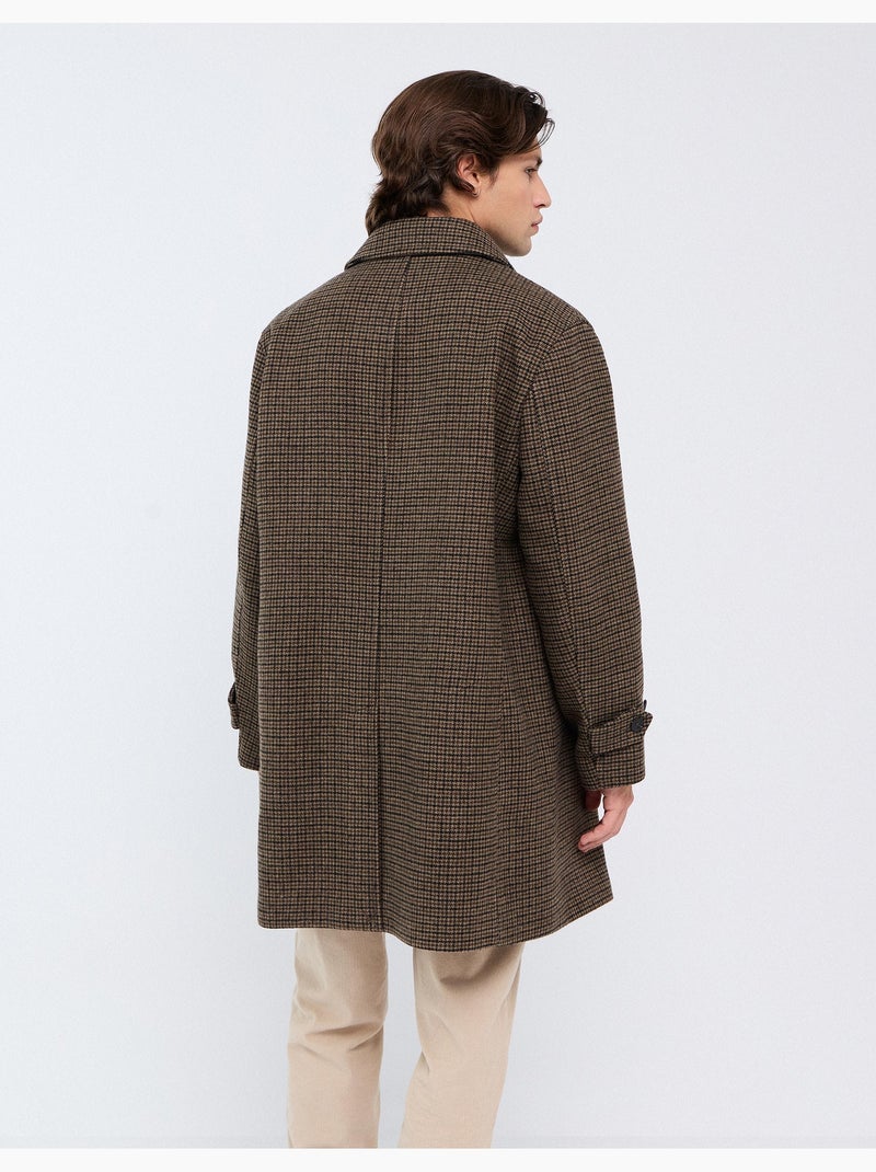 Cappotto a quadri, mo fashion Beige - Kiabi