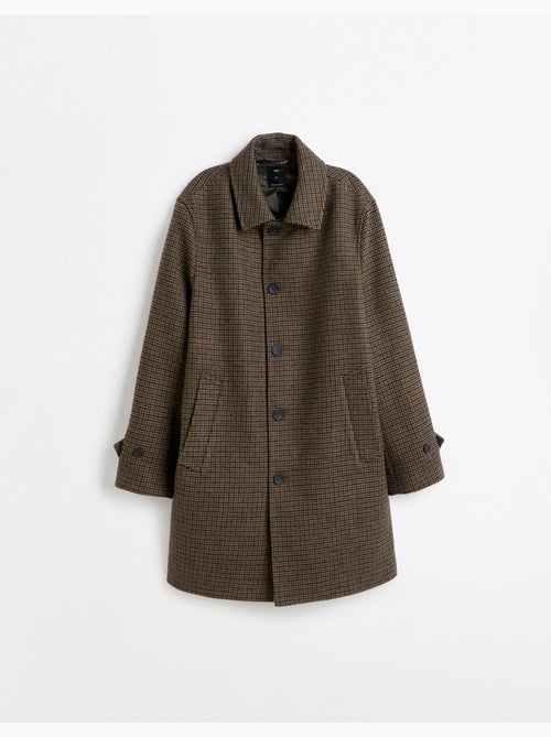 Cappotto a quadri, mo fashion - Kiabi