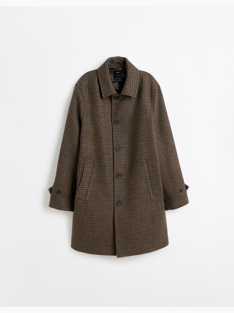 Cappotto a quadri, mo fashion Beige - Kiabi