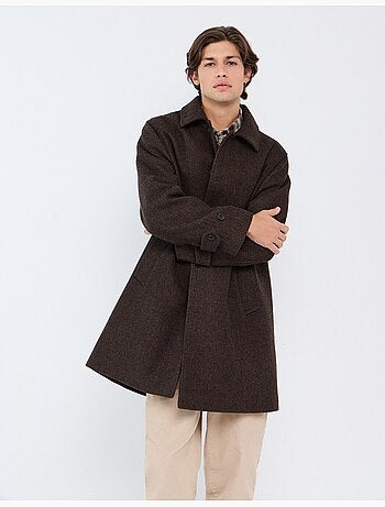 Cappotto a quadri, mo fashion