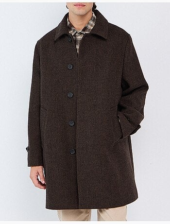 Cappotto a quadri, mo fashion