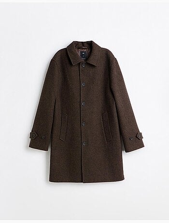 Cappotto a quadri, mo fashion
