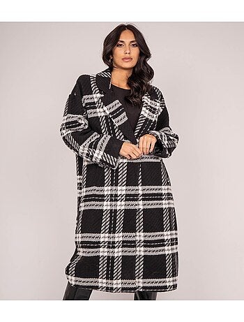 Cappotto a quadri URENO