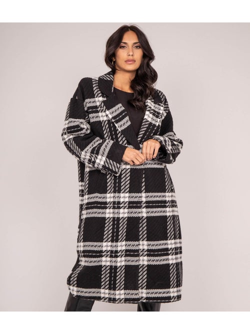 Cappotto a quadri URENO - Kiabi