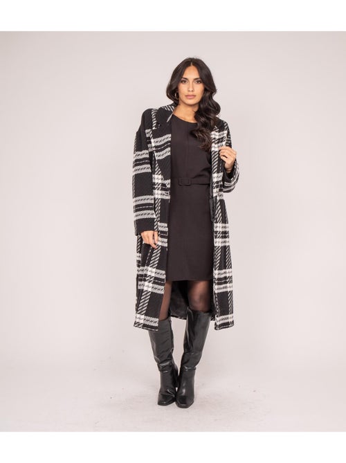 Cappotto a quadri URENO - Kiabi