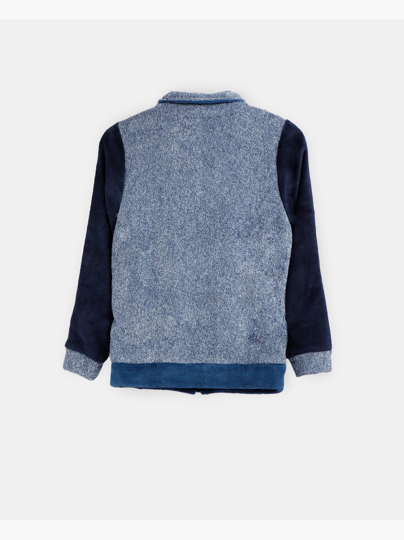 Cappotto caldo a maniche lunghe LOIS per ragazzi Blu marino - Kiabi
