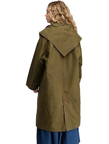 Cappotto cerato lungo da donna donna skye-w