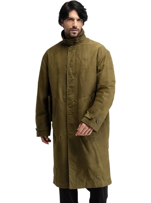 Cappotto cerato lungo da uomo uomo codium - Kiabi