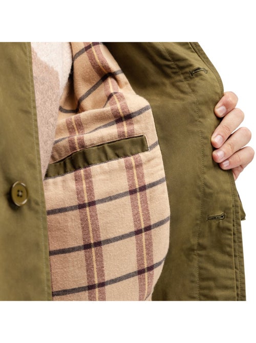 Cappotto cerato lungo da uomo uomo codium - Kiabi
