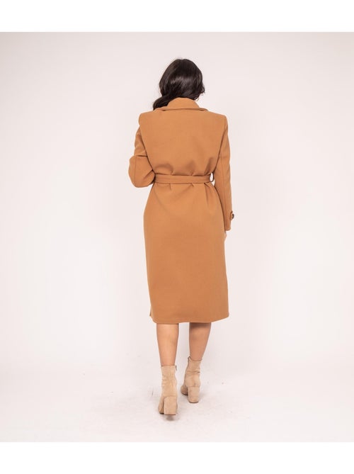 Cappotto con cintura UNIZI - Kiabi
