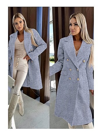 Cappotto doppiopetto, doppio petto Kebello