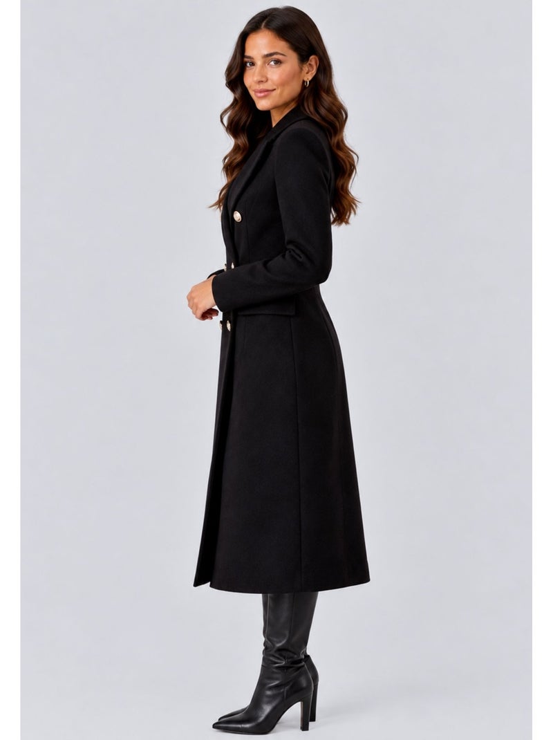 Cappotto doppiopetto, doppio petto kebello Nero Nero - Kiabi