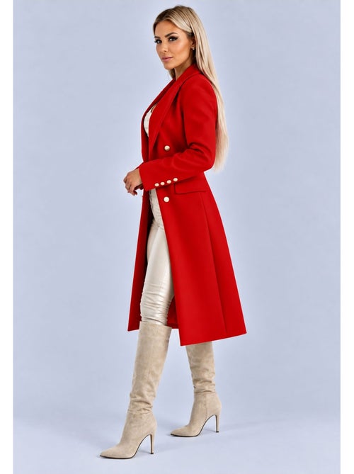 Cappotto doppiopetto, doppio petto kebello - Kiabi Cappotto doppiopetto, doppio petto kebello - Kiabi
