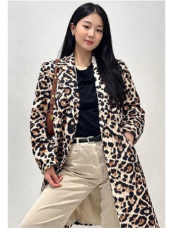 Cappotto dritto abbottonato Kebello