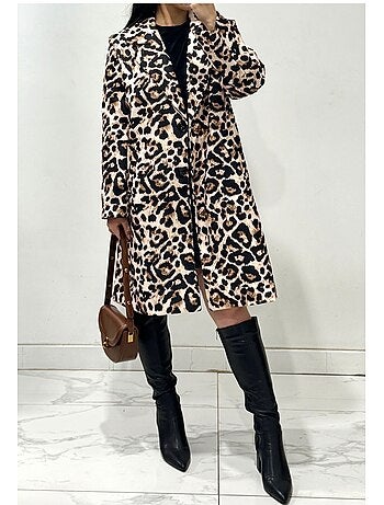 Cappotto dritto abbottonato Kebello