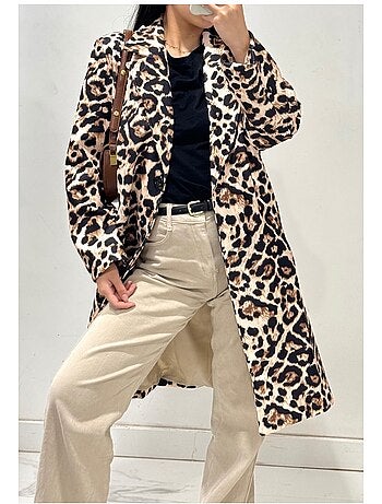 Cappotto dritto abbottonato Kebello