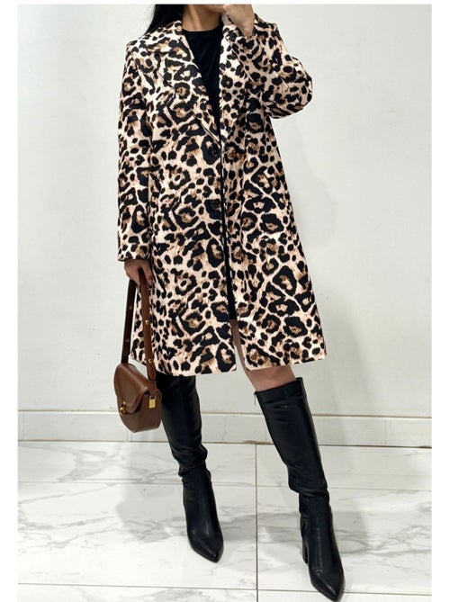 Cappotto dritto abbottonato Kebello - Kiabi