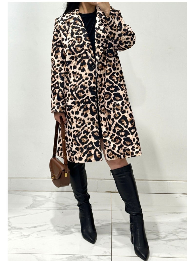 Cappotto dritto abbottonato Kebello Beige - Kiabi