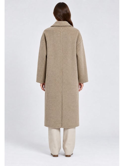Cappotto dritto abbottonato kebello - Kiabi Cappotto dritto abbottonato kebello - Kiabi