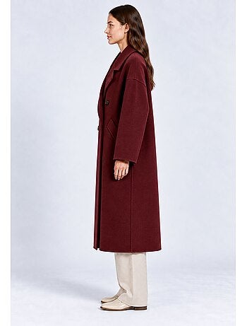 Cappotto dritto abbottonato kebello