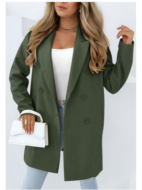 Cappotto dritto abbottonato Kebello - Kiabi
