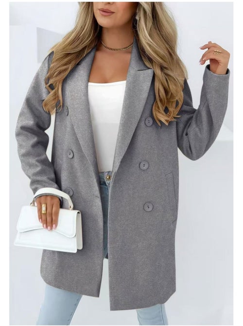 Cappotto dritto abbottonato Kebello - Kiabi