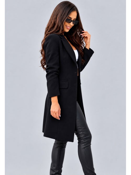 Cappotto dritto abbottonato kebello - Kiabi Cappotto dritto abbottonato kebello - Kiabi