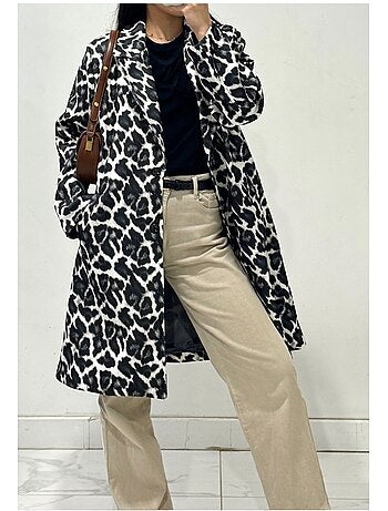 Cappotto dritto abbottonato Kebello