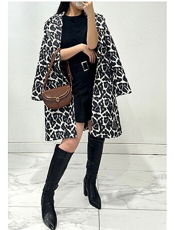 Cappotto dritto abbottonato Kebello